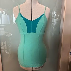 Lululemon strappy athletic top with built in bra